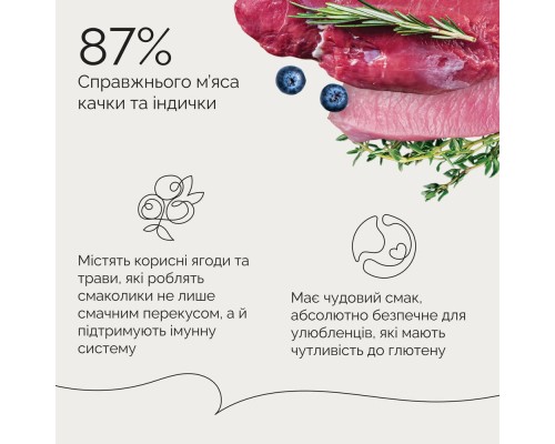 Ласощі для собак Savory Fillet Turkey With Duck 100 г (4820261921151)