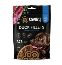 Ласощі для собак Savory Fillet Turkey With Duck 100 г (4820261921151)