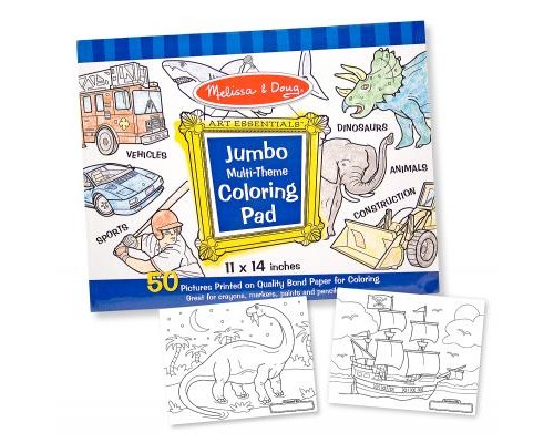 Набір для творчості Melissa&Doug Альбом раскрасок для мальчиков (MD4226)