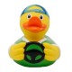 Іграшка для ванної Funny Ducks Автомобилист утка (L1826)
