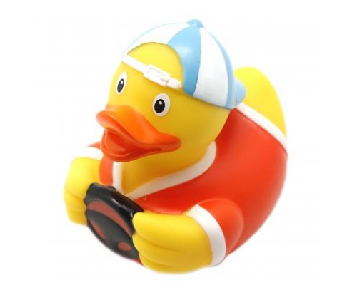 Іграшка для ванної Funny Ducks Автомобилист утка (L1826)