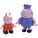 Конструктор Peppa Pig Паровозик дедушки Пеппы 2 фигурки 20 деталей (6033)