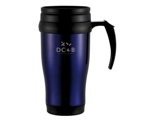 Термокружка Loоoqs Steel синий (P432.135)