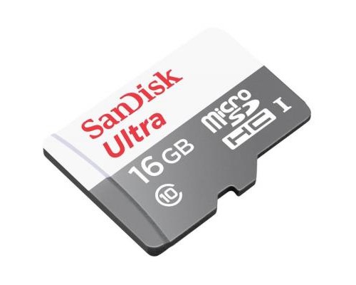 Карта пам'яті SanDisk 16GB microSD Class 10 UHS-I Ultra (SDSQUNS-016G-GN3MA)
