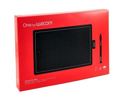 Графічний планшет Wacom One by Medium Black (CTL-672-N)