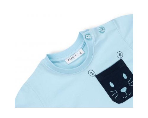 Набір дитячого одягу Breeze з кишеньками (10234-80G-blue)
