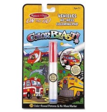 Набір для творчості Melissa&Doug Чарівна розмальовка Автомобілі (MD5498)