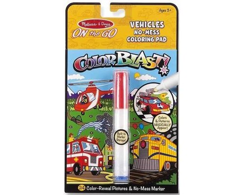 Набір для творчості Melissa&Doug Чарівна розмальовка Автомобілі (MD5498) Набір для творчості Melissa&Doug Чарівна розмальовка Автомобілі (MD5498)