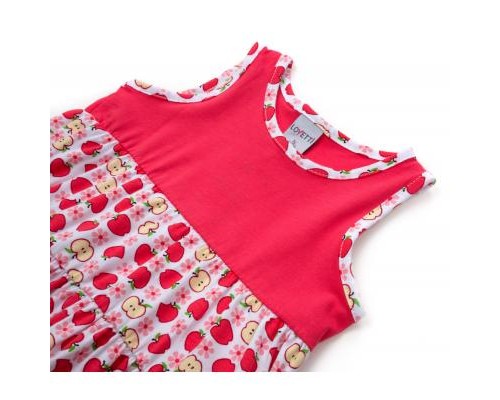 Плаття дитяче Breeze з яблучками (5986-2-92G-coral)