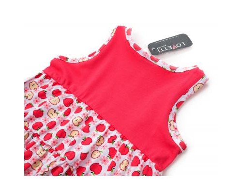 Плаття дитяче Breeze з яблучками (5986-2-92G-coral)