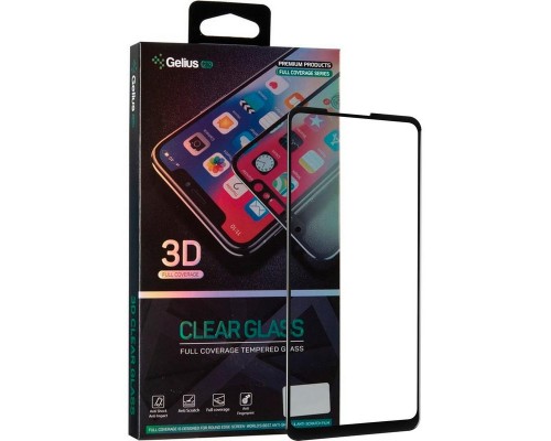 Скло захисне Gelius Pro 3D for Samsung A217 (A21s) Black (00000080142)
