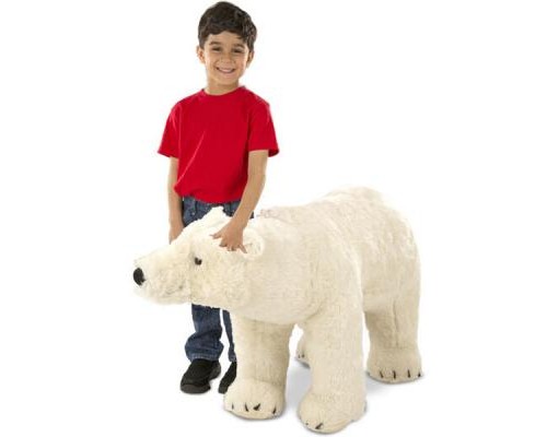 М'яка іграшка Melissa&Doug плюшевий полярний ведмідь, 91 см (MD8803)