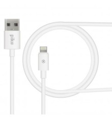 Дата кабель USB 2.0 AM to Lightning 0.2m white Piko (1283126493836)