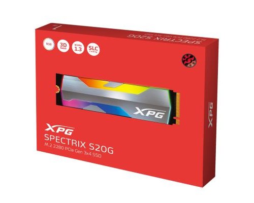 Накопичувач SSD M.2 2280 500GB ADATA (ASPECTRIXS20G-500G-C)