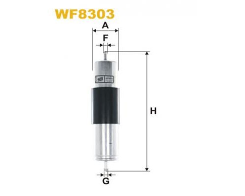 Фільтр паливний Wixfiltron WF8303
