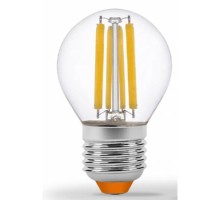 Лампочка Videx Filament G45F 6W E27 4100K 220V (VL-G45F-06274)