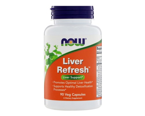 Трави Now Foods Детоксикатор і Регенератор Печінки, 90 гелевих капсул (NOW-02448)