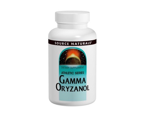 Трави Source Naturals Гамма орізанол 60мг, 100 таблеток (SNS-00684)