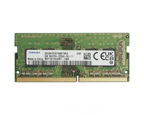 Модуль пам'яті для ноутбука SoDIMM DDR4 8GB 3200 MHz Samsung (M471A1K43EB1-CWE)