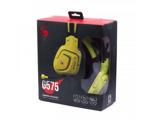 Навушники A4Tech Bloody G575 Punk Yellow