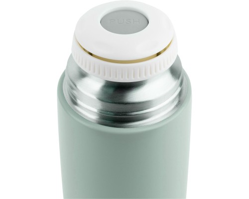 Поїльник-непроливайка Kite термос Сat, зелений, 350 мл (K21-376-03)