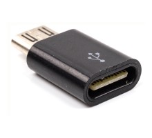 Перехідник USB Type-C (F) to microUSB (M) PowerPlant (CA913145)