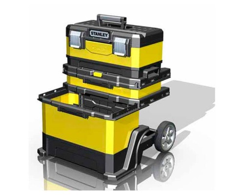 Ящик для інструментів Stanley Rolling Workshop, 568x730x389 мм, з колесами (1-95-621)