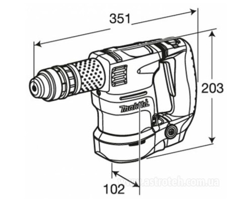 Відбійний молоток Makita HK1820
