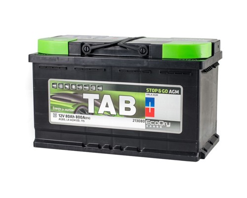 Акумулятор автомобільний TAB 80 Ah/12V AGM Euro (213 080)