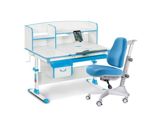Парта з кріслом Evo-kids Evo-50 BL + Y-528 KBL