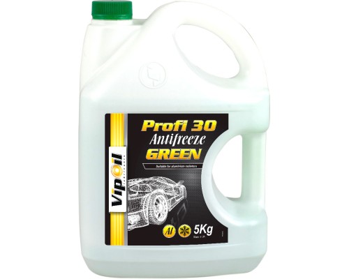 Антифриз VIPOIL Profi 30 Green 5кг (701393) 