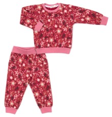 Набір дитячого одягу Breeze на флісі (17306-80G-red)