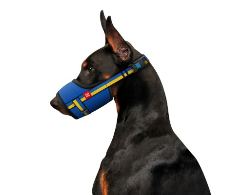 Намордник для собак WAUDOG Nylon «Colors of freedom» L 25-34 см (352-4020)