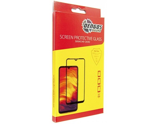 Скло захисне Dengos Full Glue Xiaomi 12T/12T Pro black frame (TGFG-244)