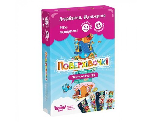 Настільна гра The Brainy Band Поверхівочки, Українська (2000050)