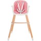 Стілець для годування Kinderkraft Sienna Pink (5902533915132)