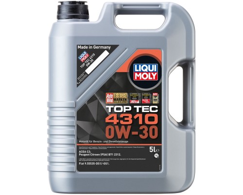 Моторна олива Liqui Moly Top Tec 4310 0W-30 5л. (2362)