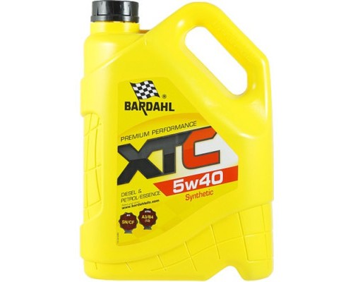 Моторна олива BARDAHL XTC 5W40 5л (36163)