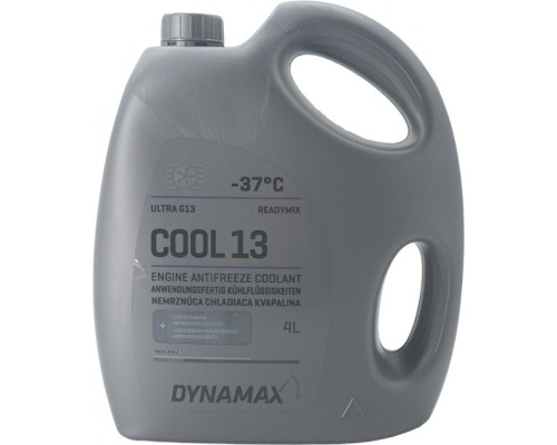 Антифриз DYNAMAX COOL ULTRA G13 -37 4л (502581) 