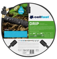 Шланг для поливу Cellfast DRIP для крапельного поливу, 1/2