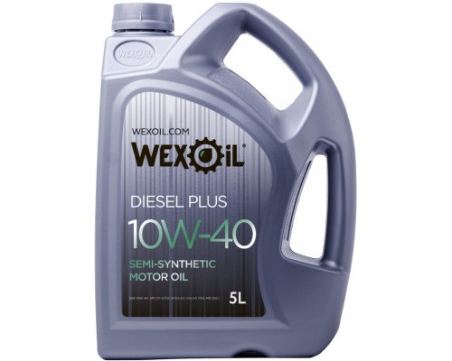 Моторна олива WEXOIL Diesel Plus 10w40 5л (WEXOIL_62569)