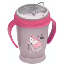 Поїльник-непроливайка Lovi Indian Summer Junior 250 мл Рожевий (35/346girl)