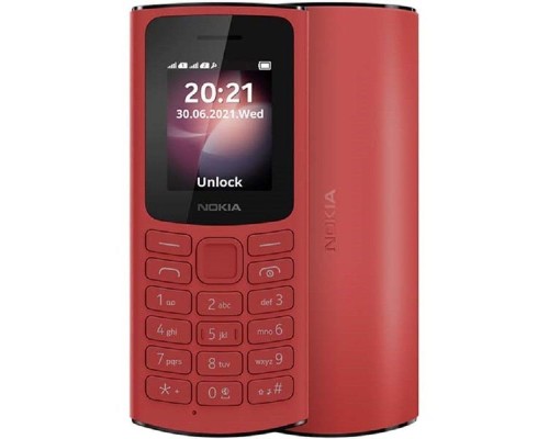 Мобільний телефон Nokia 105 DS 2023 Red