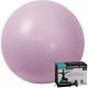М'яч для фітнесу PowerPlay 4001 65см Ліловий + помпа (PP_4001_65_Lilac)
