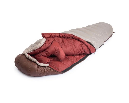 Спальний мішок Naturehike Snowbird NH20YD001 натуральний пух L Brown 720 g (6927595761304)