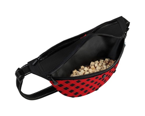 Поясна сумка-бананка для собак WAUDOG Textile 