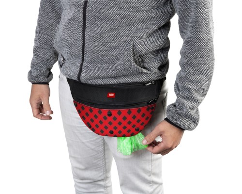 Поясна сумка-бананка для собак WAUDOG Textile 