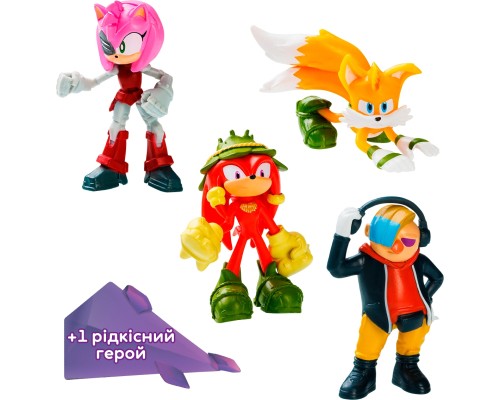 Фігурка Sonic Prime набір – Пригоди Наклза (SON2040B)