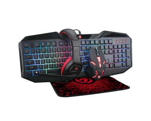 Комплект Piko GX100 4 в 1 USB Black (1283126489792)
