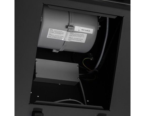 Витяжка кухонна Pyramida NR-MG 60 (850) M BL